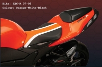kleines Bild Powerbronze_Sitz_Kawasaki_ZX-6R_07-08_schwarz-weiss-orange