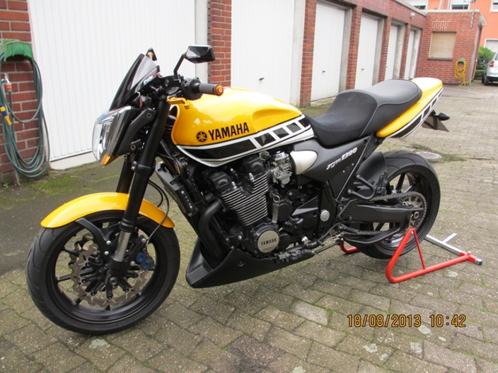 Yamaha XJR 1200 Umbau Federbein